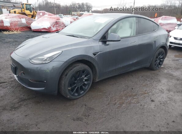 7SAYGDEE3PF754504 2023 TESLA MODEL Y Gray Передня ліва чверть