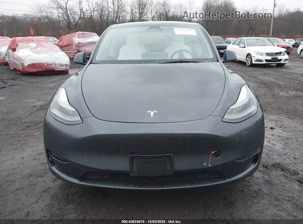 7SAYGDEE3PF754504 2023 TESLA MODEL Y Gray Вид щитка приладів