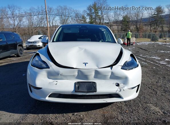 7SAYGDEE3RF185141 2024 TESLA MODEL Y Белый Вид задней части салона