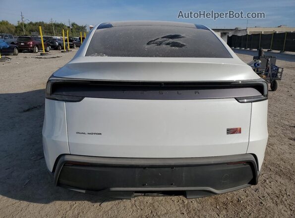 7SAYGDEE3TF327334 2026 TESLA MODEL White Widok z tyłu