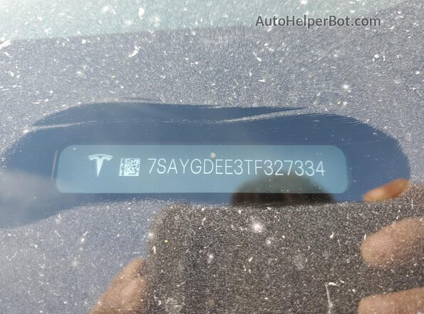 7SAYGDEE3TF327334 2026 TESLA MODEL White Widok komory silnika