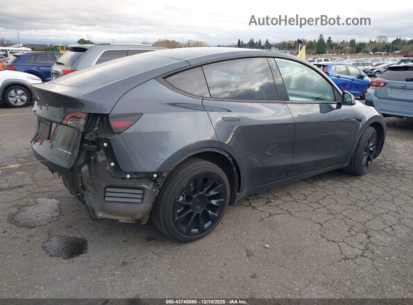 7SAYGDEE4NF430216 2022 TESLA MODEL Y Gray Задня права чверть