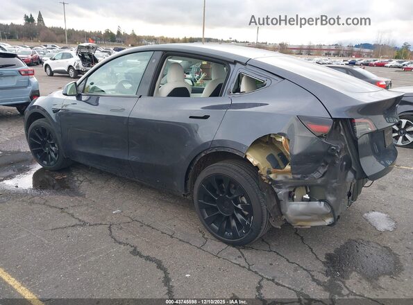 7SAYGDEE4NF430216 2022 TESLA MODEL Y Gray Задня ліва чверть