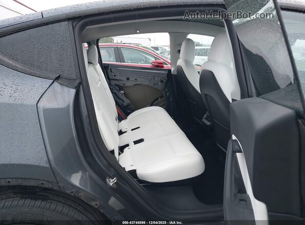 7SAYGDEE4NF430216 2022 TESLA MODEL Y Gray Вид наклейки з VIN-кодом