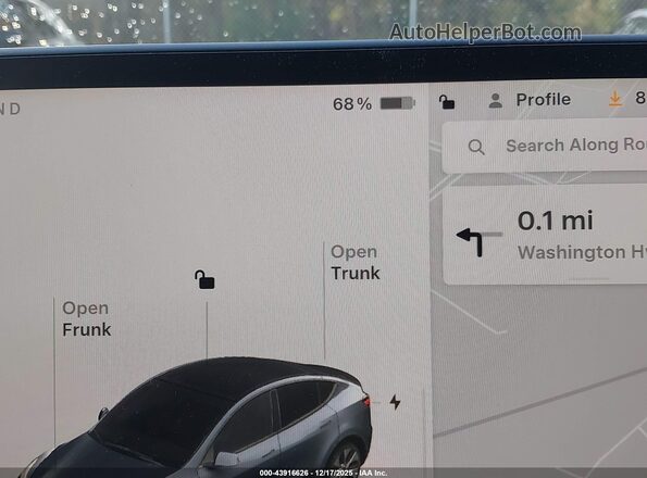 7SAYGDEE5PA125274 2023 TESLA MODEL Y Gray 