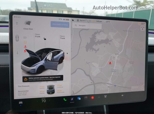 7SAYGDEE5TA414312 2026 TESLA MODEL Y Silver 