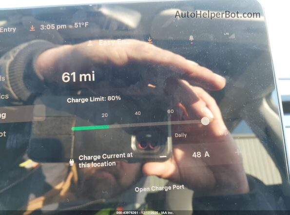 7SAYGDEE8NF308605 2022 TESLA MODEL Y Серый 