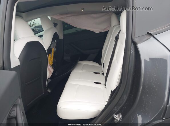 7SAYGDEE9PF960362 2023 TESLA MODEL Y Gray Widok naklejki z numerem VIN