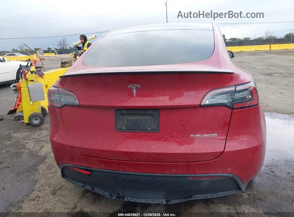 7SAYGDEF0NF391410 2022 TESLA MODEL Y Red 