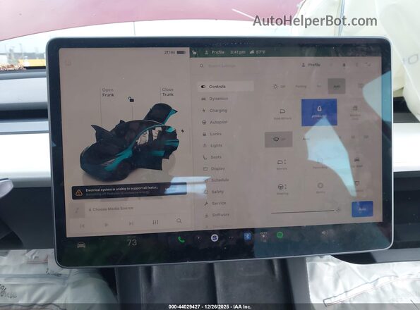 7SAYGDEF0NF391410 2022 TESLA MODEL Y Red 