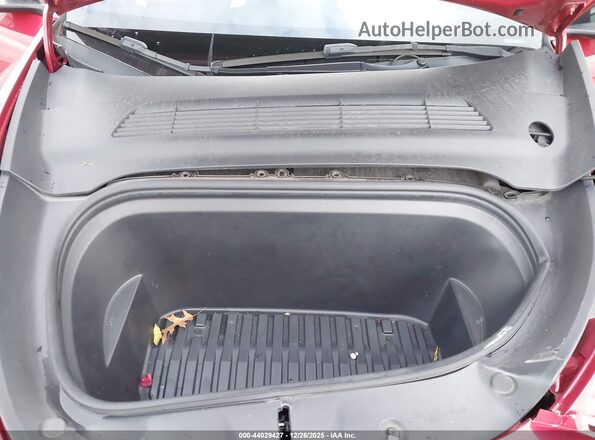 7SAYGDEF0NF391410 2022 TESLA MODEL Y Red Հետևի տեսք