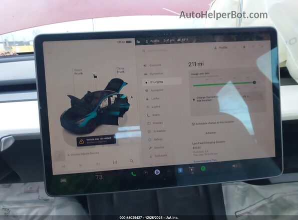 7SAYGDEF0NF391410 2022 TESLA MODEL Y Red 
