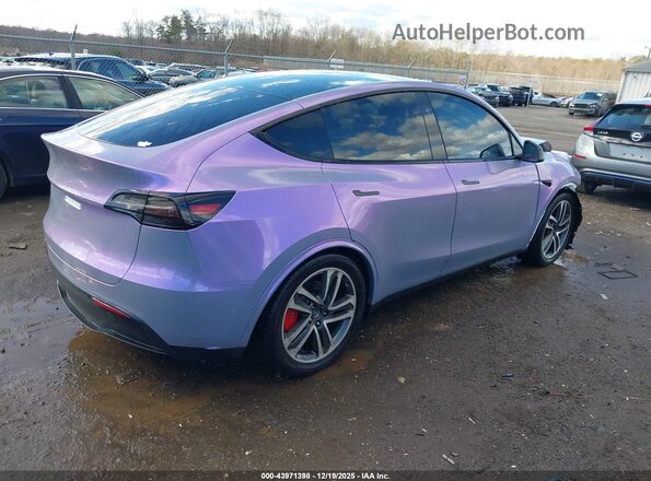 7SAYGDEF1PF948232 2023 TESLA MODEL Y Purple Հետևի աջ