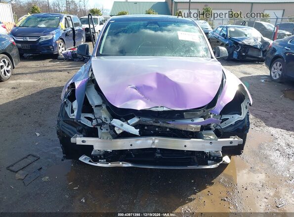 7SAYGDEF1PF948232 2023 TESLA MODEL Y Purple Սալոնի հետևի տեսք
