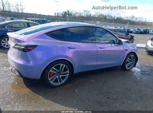 7SAYGDEF1PF948232 2023 TESLA MODEL Y Purple Սալոնի 360 աստիճան տեսք