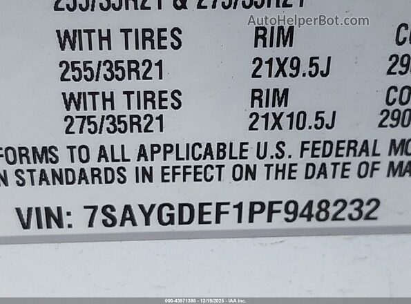 7SAYGDEF1PF948232 2023 TESLA MODEL Y Purple Շարժիչի բաժամունքի տեսք