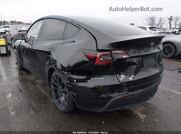 7SAYGDEF2NF380201 2022 TESLA MODEL Y Black Rear left