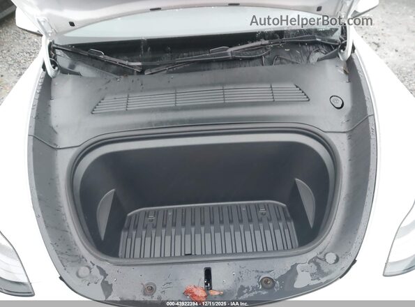 7SAYGDEF3NF495518 2022 TESLA MODEL Y White Widok z tyłu