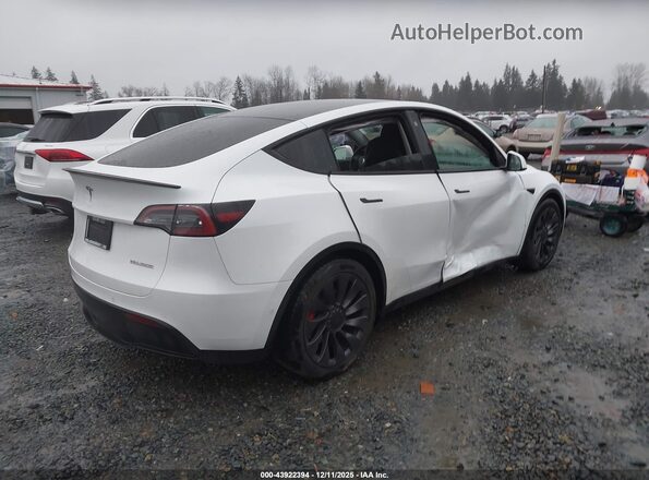 7SAYGDEF3NF495518 2022 TESLA MODEL Y White Tył prawy