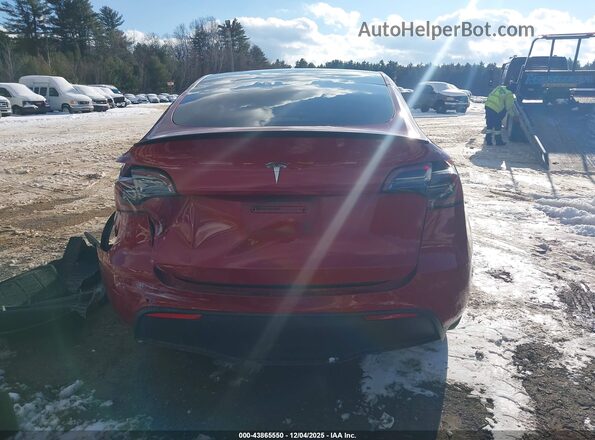 7SAYGDEF5NF377146 2022 TESLA MODEL Y Red 