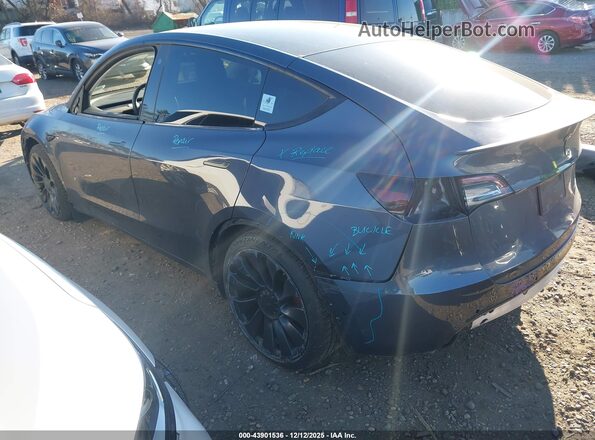 7SAYGDEF5NF500654 2022 TESLA MODEL Y Gray Tył lewy