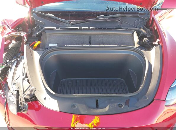 7SAYGDEF6NF466420 2022 TESLA MODEL Y Red Vista trasera