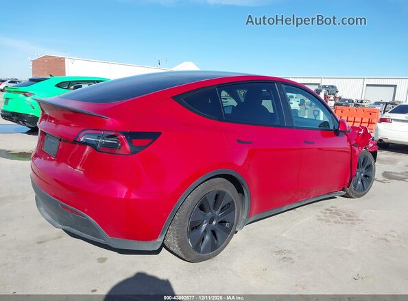 7SAYGDEF6NF466420 2022 TESLA MODEL Y Red Trasero derecho