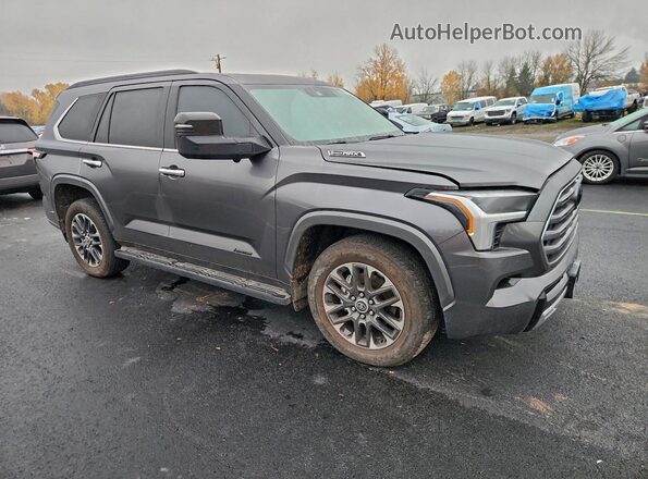 7SVAAABA0PX010449 2023 TOYOTA SEQUOIA Charcoal წინა მარჯვენა