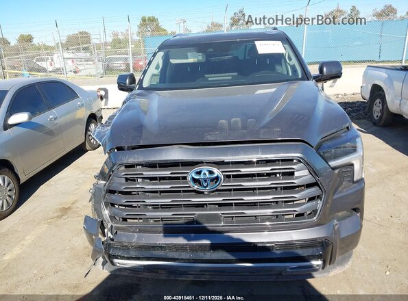 7SVAAABA1PX003221 2023 TOYOTA SEQUOIA Pewter ხელსაწყოთა პანელის ხედი