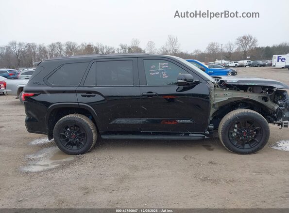 7SVAAABA2RX046288 2024 TOYOTA SEQUOIA Black Widok wnętrza z tyłu