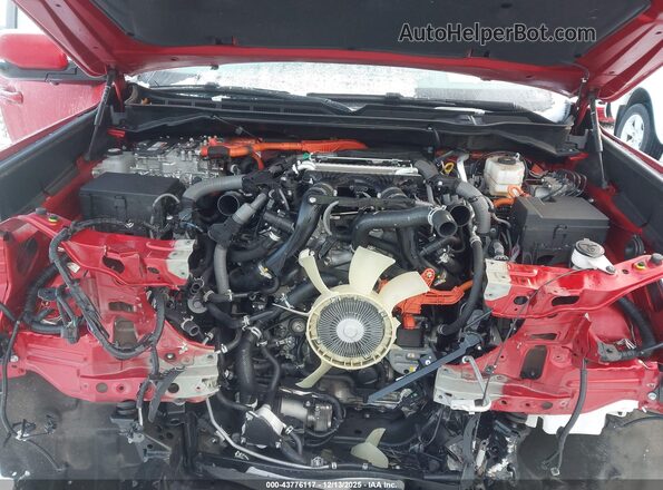 7SVAAABA2SX050492 2025 TOYOTA SEQUOIA Red Вид ззаду