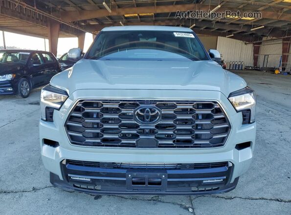 7SVAAABA3SX063607 2025 TOYOTA SEQUOIA Gray წინა ხედი