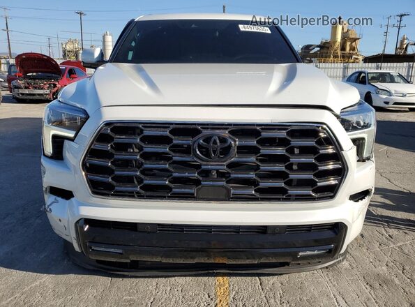 7SVAAABA5SX067626 2025 TOYOTA SEQUOIA White Widok z przodu