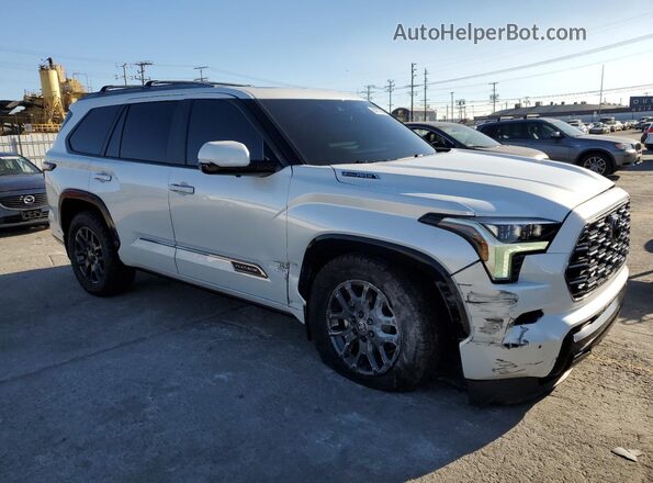 7SVAAABA5SX067626 2025 TOYOTA SEQUOIA White Przód prawy