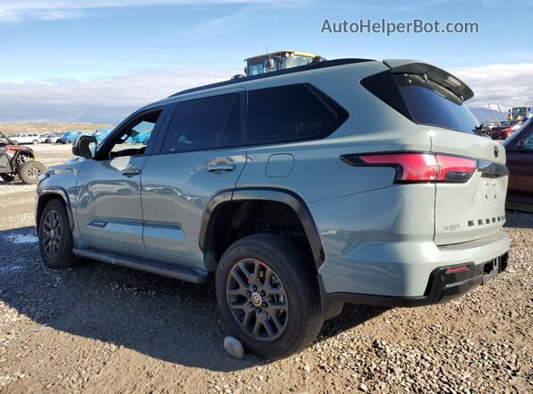 7SVAAABA6RX035665 2024 TOYOTA SEQUOIA Серый Задняя левая четверть