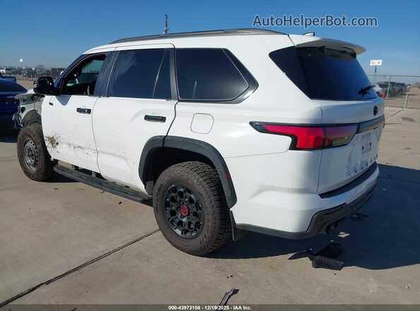 7SVAAABA6RX048089 2024 TOYOTA SEQUOIA White Tył lewy