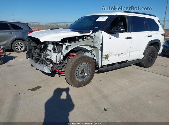 7SVAAABA6RX048089 2024 TOYOTA SEQUOIA White Przód lewy