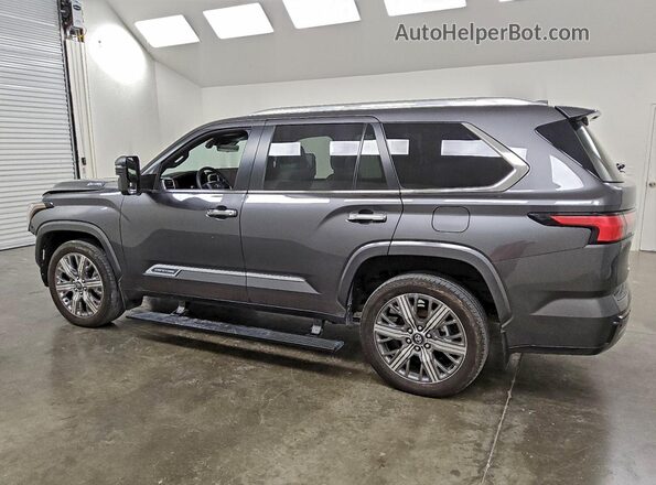 7SVAAABA6SX054108 2025 TOYOTA SEQUOIA Gray Հետևի ձախ