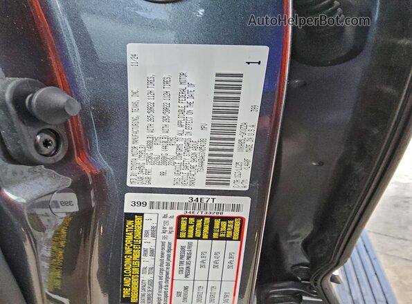 7SVAAABA6SX054108 2025 TOYOTA SEQUOIA Gray Սալոնի 360 աստիճան տեսք