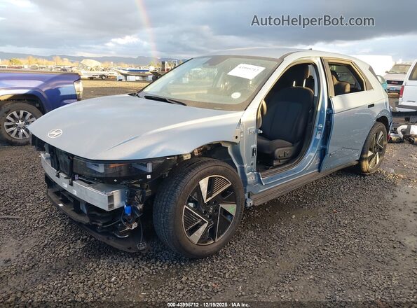 7YAKM4DB6SY020072 2025 HYUNDAI IONIQ 5 Синий Передняя левая четверть