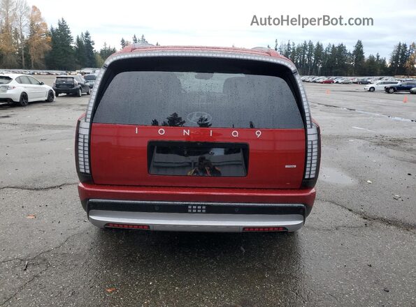 7YAMWFS5XTY005720 2026 HYUNDAI IONIQ Red Rear view
