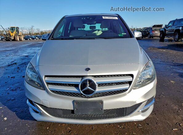 WDDVP9AB1HJ016595 2017 MERCEDES-BENZ B-CLASS Silver Հետևի տեսք