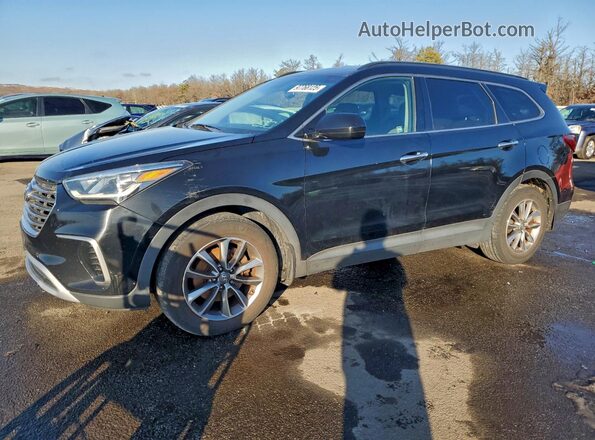 KM8SMDHFXJU277046 2018 HYUNDAI SANTA FE Черный 