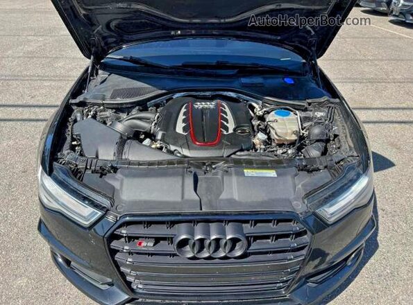 WAUFFAFC6JN000859 2018 AUDI S6 Black ხელსაწყოთა პანელის ხედი