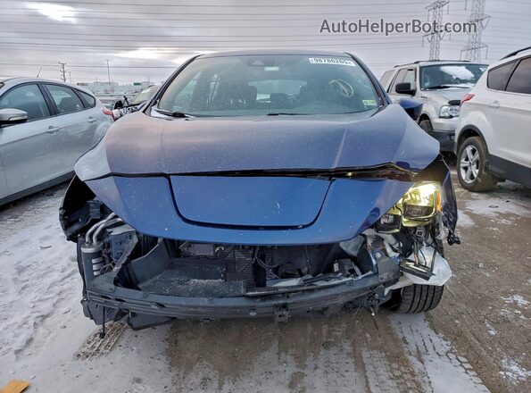 1N4CZ1CV7RC552581 2024 NISSAN LEAF Синий Вид сзади