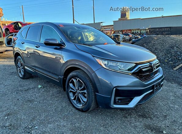2HKRW2H50NH633061 2022 HONDA CR-V Gray Rear left