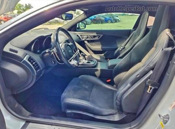 SAJDD1EV7JCK51373 2018 JAGUAR F-TYPE White Rear view