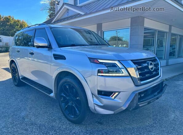 JN8AY2BA1M9372547 2021 NISSAN ARMADA Серебряный 