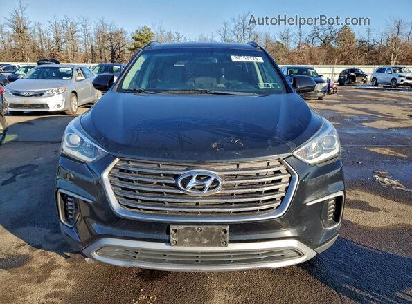 KM8SMDHFXJU277046 2018 HYUNDAI SANTA FE Черный 