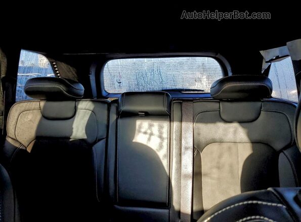 1C4RJGAG6PC662909 2023 JEEP GRAND CHER Black Rear interior view